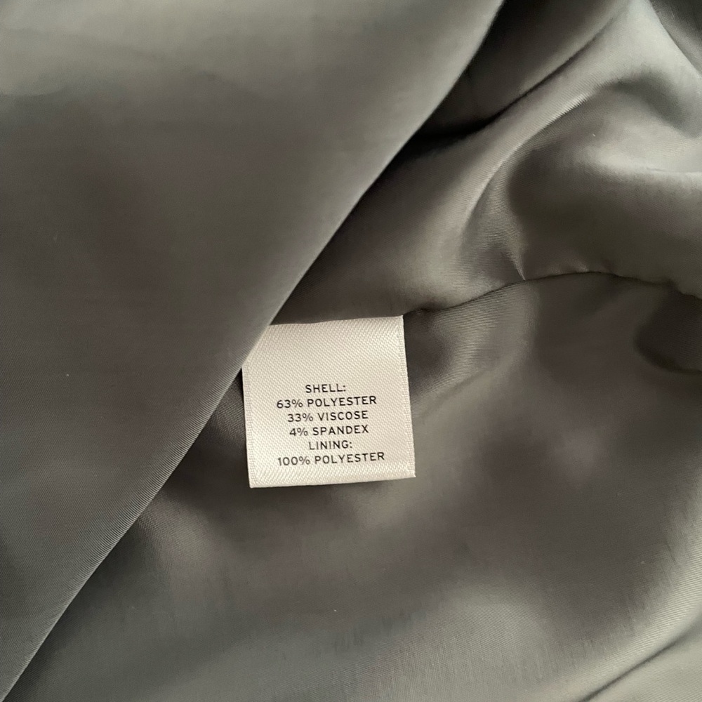 Halogen Charcoal Gray Pencil Skirt, Size 10 - Picture 5 of 5